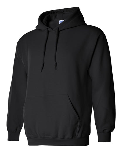 Gildan 18500 Unisex Heavy Blend™ Hooded Sweatshirt - Black - Side View