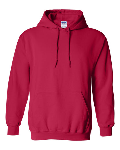 Gildan 18500 Unisex Heavy Blend™ Hooded Sweatshirt - Cherry Red - Front View