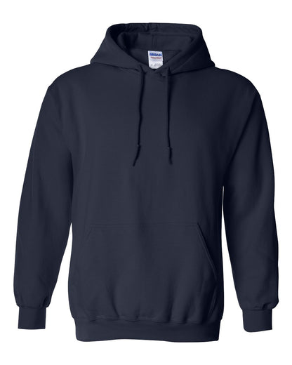 Gildan 18500 Unisex Heavy Blend™ Hooded Sweatshirt - Navy - Front View
