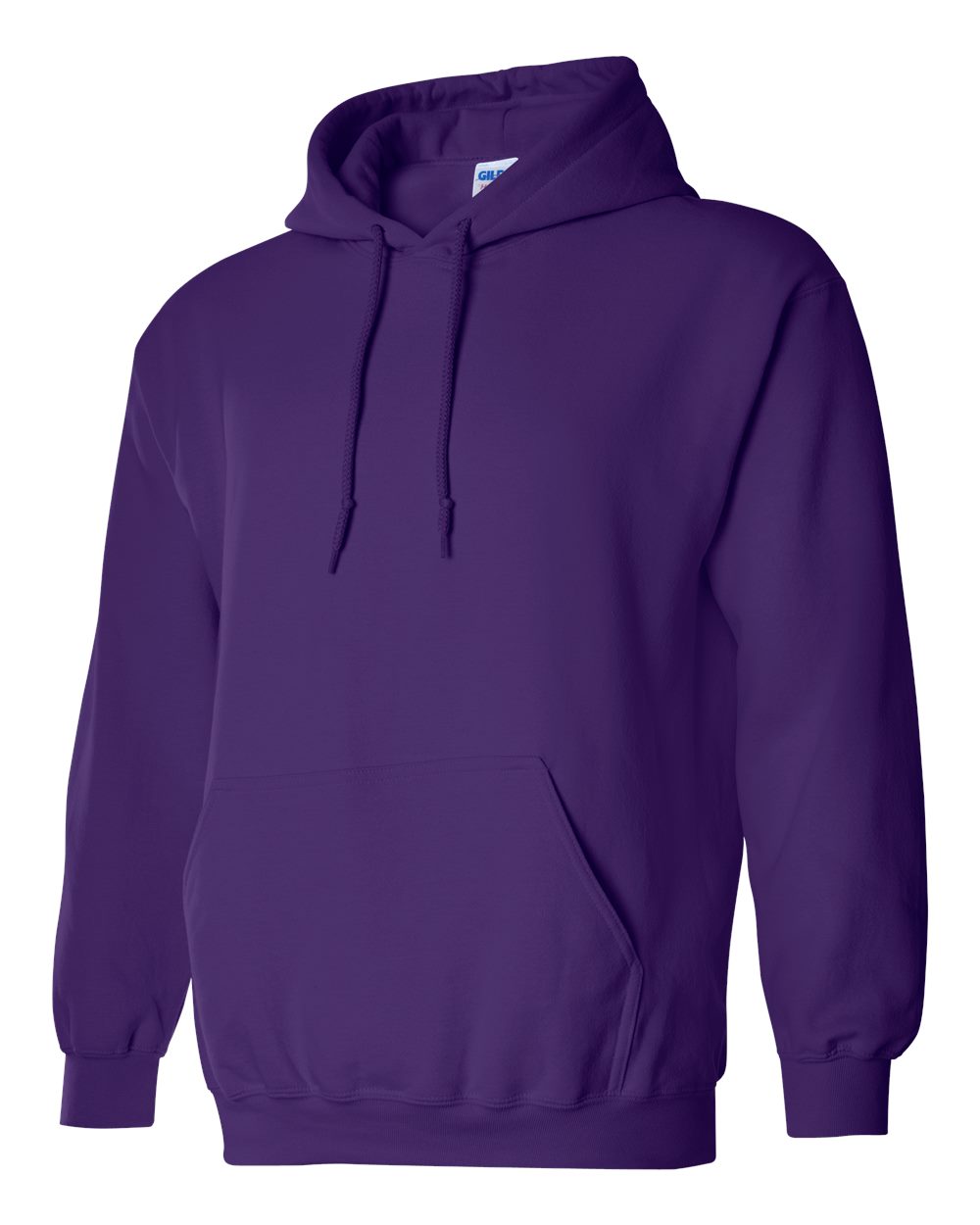 Gildan 18500 Unisex Heavy Blend™ Hooded Sweatshirt - Purple - Side View