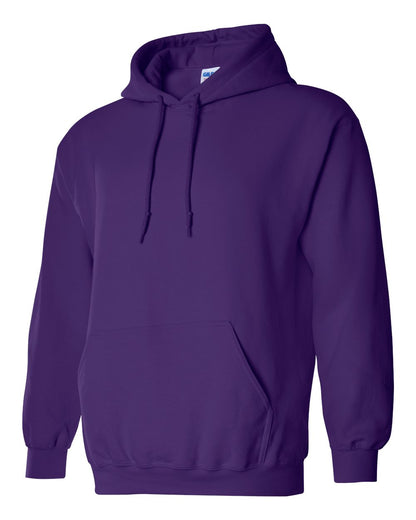 Gildan 18500 Unisex Heavy Blend™ Hooded Sweatshirt - Purple - Side View