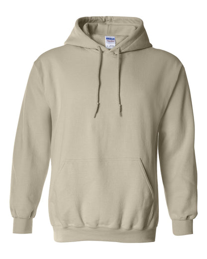 Gildan 18500 Unisex Heavy Blend™ Hooded Sweatshirt - Sand - Front View