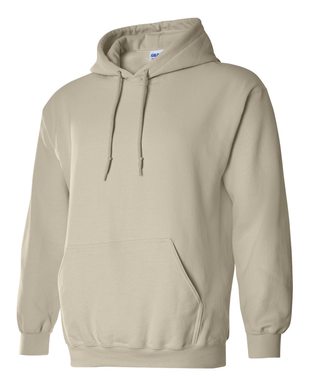 Gildan 18500 Unisex Heavy Blend™ Hooded Sweatshirt - Sand - Side View