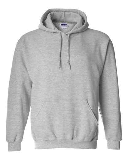 Gildan 18500 Unisex Heavy Blend™ Hooded Sweatshirt - Sport Grey - Front View