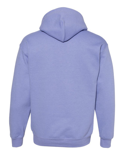 Gildan 18500 Unisex Heavy Blend™ Hooded Sweatshirt - Violet - Back View