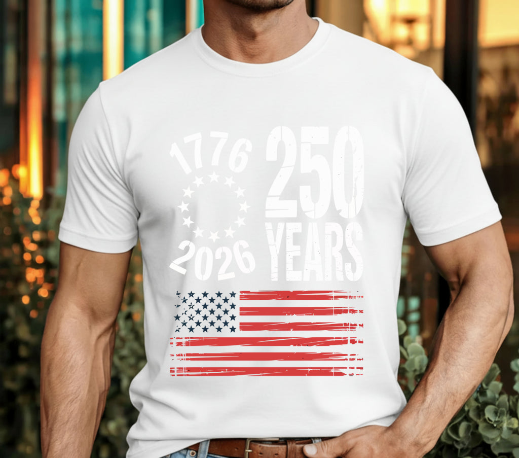 USA 250 Years Eagle – Patriotic DTF Transfer