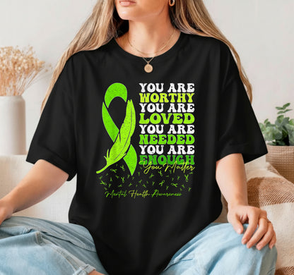 Support Warrior Mental Health Awareness – DTF Transfer