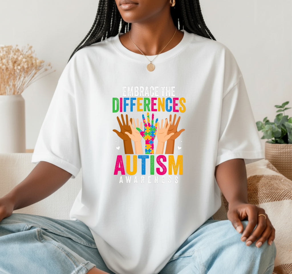 "I wear blue for my son" – Autism Awareness DTF Transfer