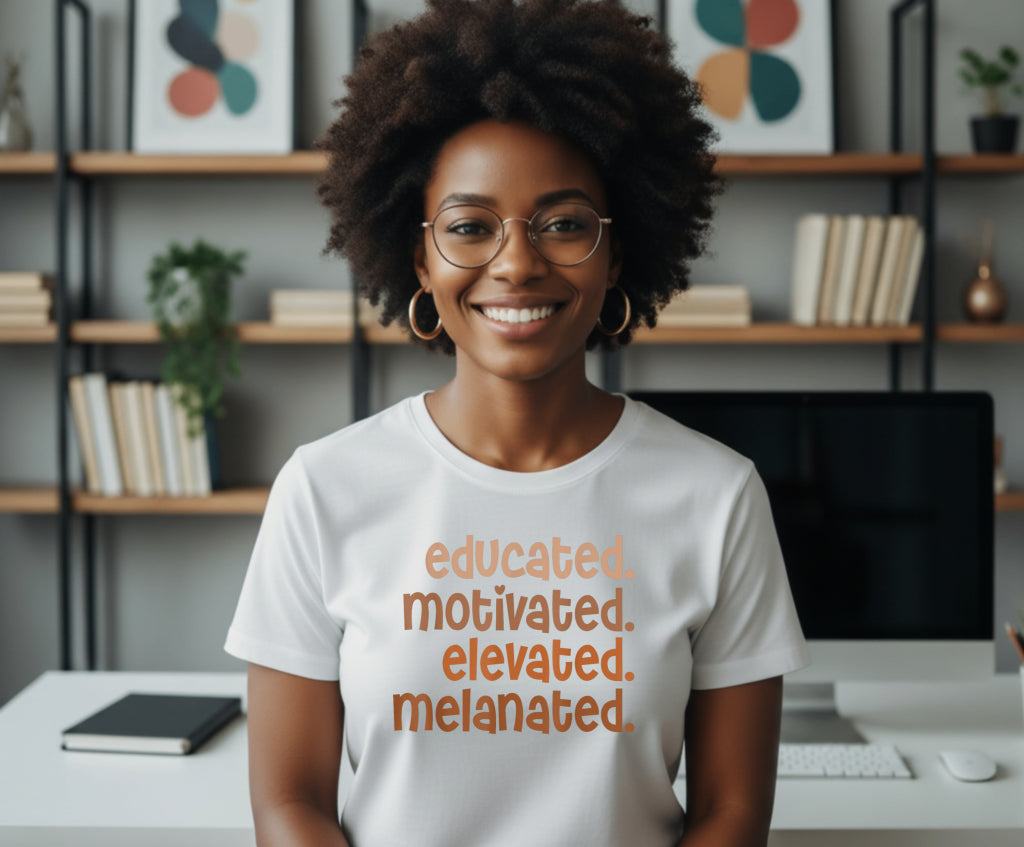 BLACK IS BEAUTIFUL – Black History DTF Transfer