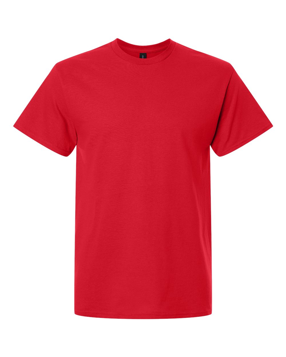 Gildan 5000 Unisex Heavy Cotton™ T-Shirt - Red - Front View