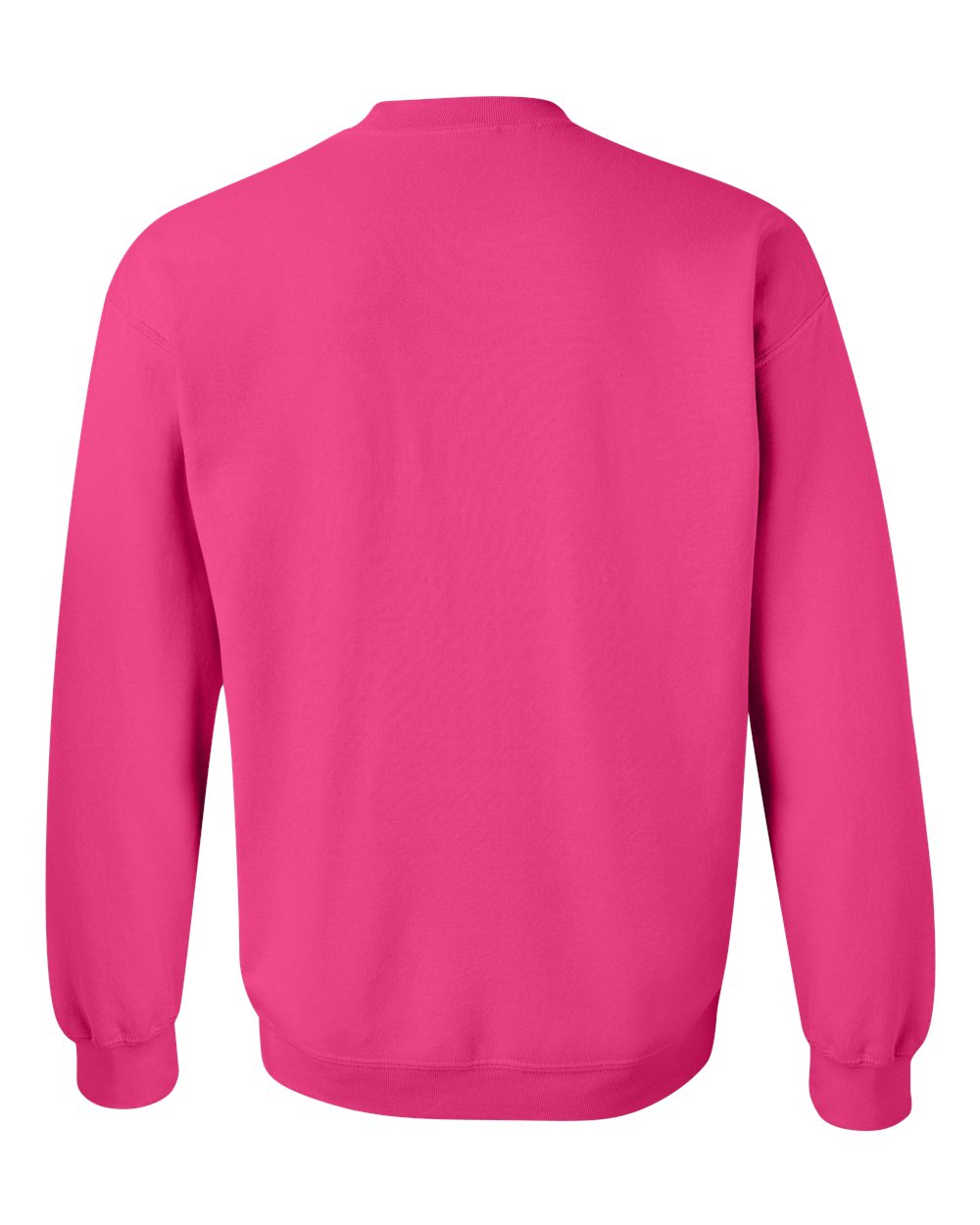 Gildan 18000 Unisex Heavy Blend™ Crewneck Sweatshirt - Heliconia - Back View