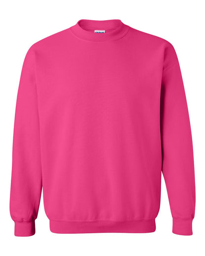 Gildan 18000 Unisex Heavy Blend™ Crewneck Sweatshirt - Heliconia - Front View
