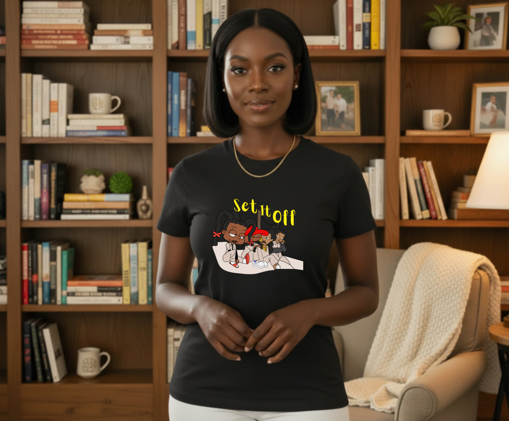 "WE ARE BLACK HISTORY" Afro Silhouette – Empowerment DTF Transfer