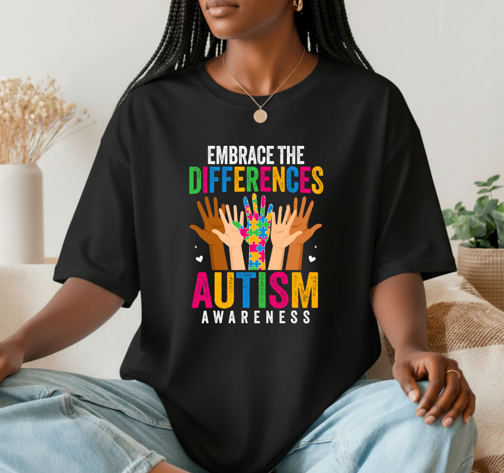 "I wear blue for my son" – Autism Awareness DTF Transfer