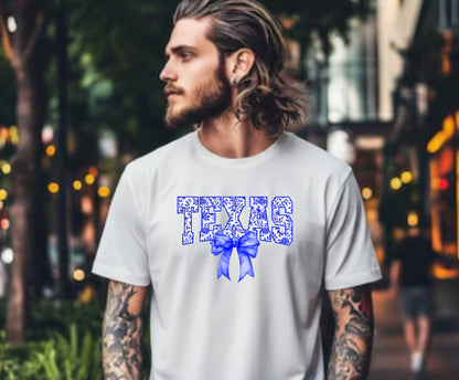 TEXAS Cowboy Boot Graphic – DTF Transfer