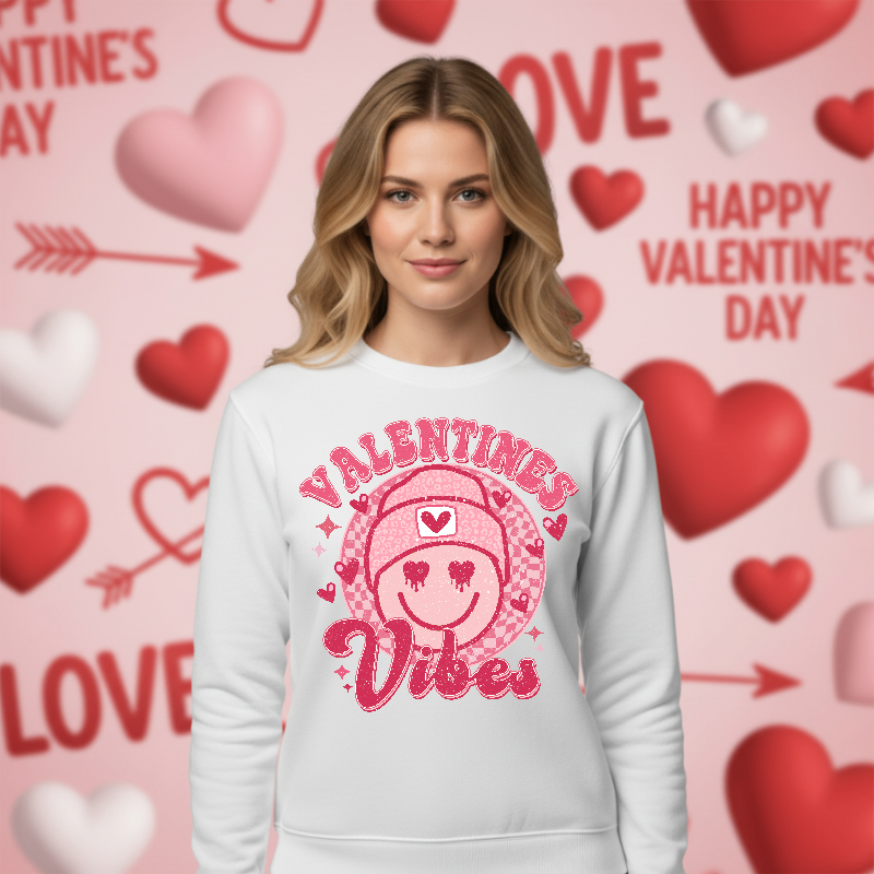 LOVE Heart Bow – Valentines DTF Transfer
