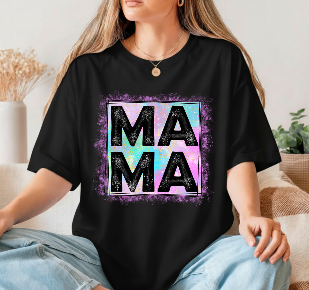 Mom Est 2024 – Mother's Day Floral DTF Transfer