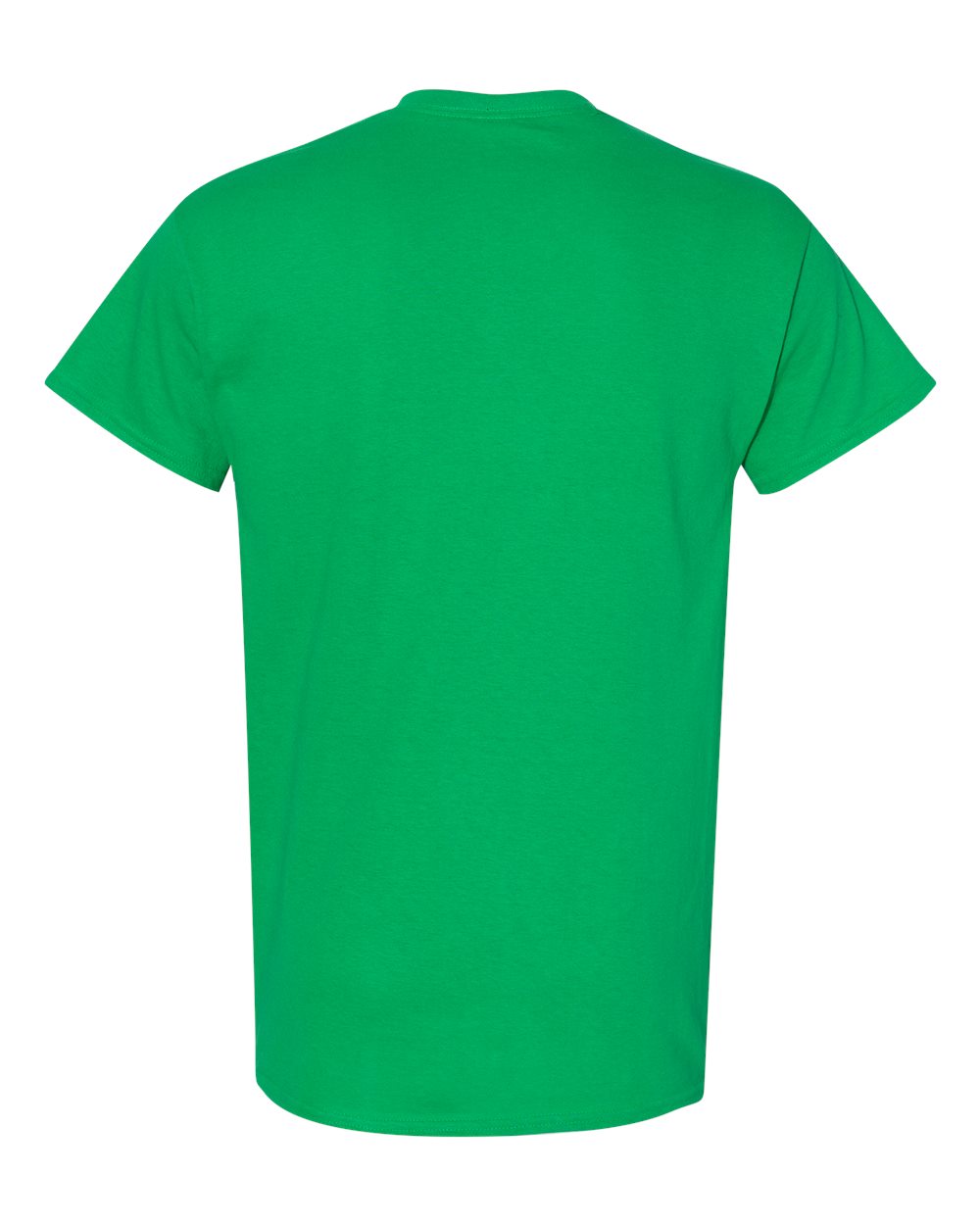 Gildan 5000 Unisex Heavy Cotton™ T-Shirt - Irish Green - Back View