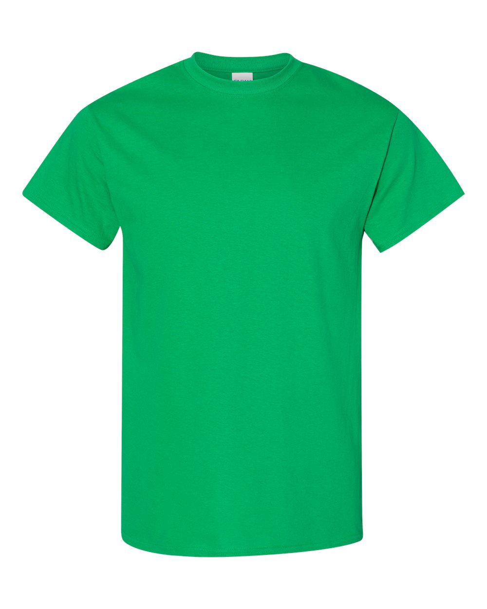 Gildan 5000 Unisex Heavy Cotton™ T-Shirt - Irish Green - Front View