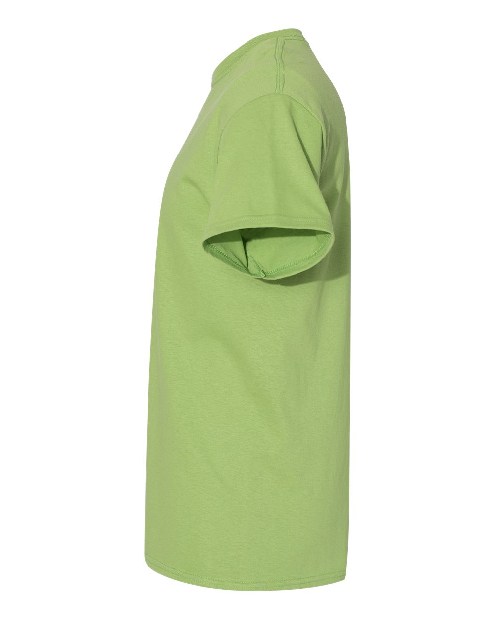 Gildan 5000 Unisex Heavy Cotton™ T-Shirt - Kiwi - Direct Side