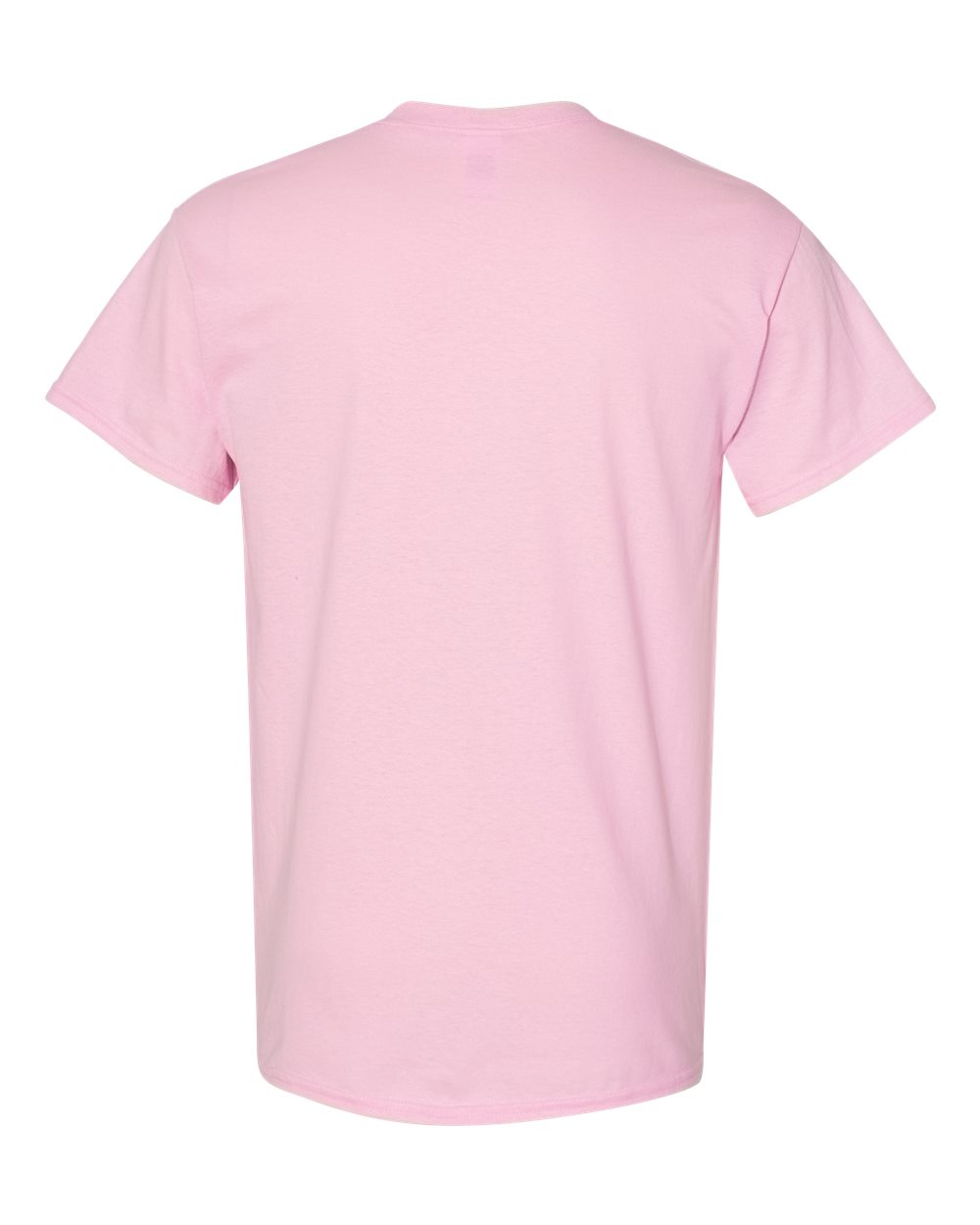 Gildan 5000 Unisex Heavy Cotton™ T-Shirt - Light Pink - Back View