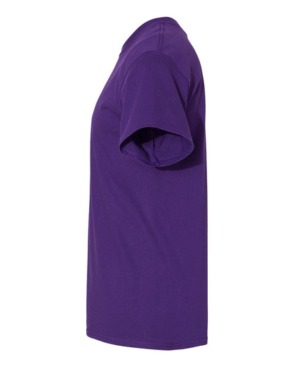 Gildan 5000 Unisex Heavy Cotton™ T-Shirt - Purple - Direct Side
