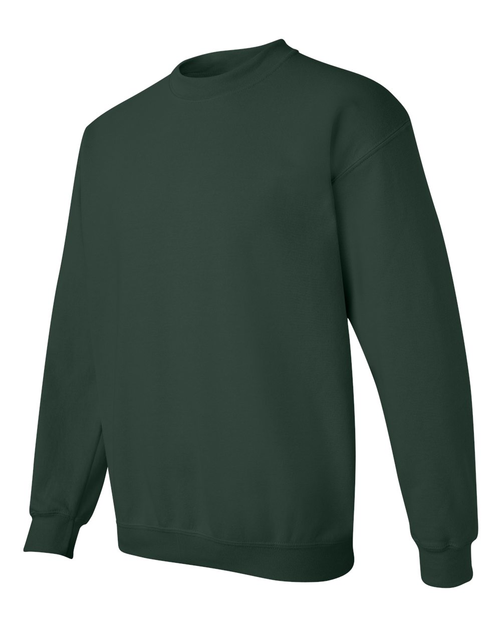 Gildan 18000 Unisex Heavy Blend™ Crewneck Sweatshirt - Forest - Side View