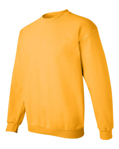 Gildan 18000 Unisex Heavy Blend™ Crewneck Sweatshirt - Gold - Side View