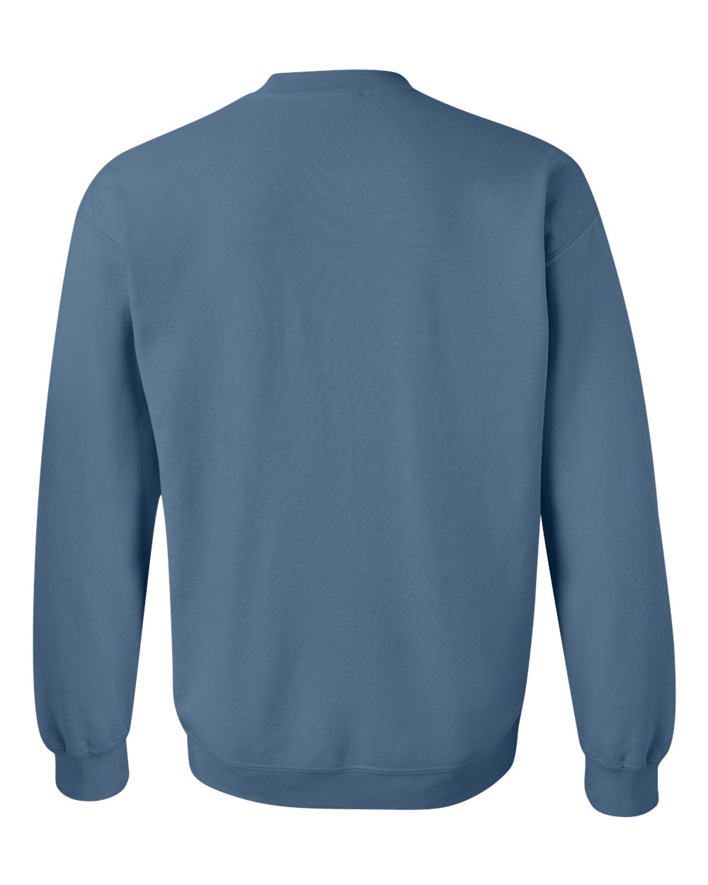 Gildan 18000 Unisex Heavy Blend™ Crewneck Sweatshirt - Indigo Blue - Back View