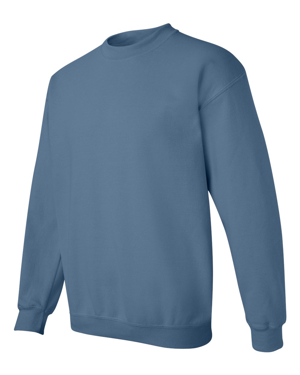 Gildan 18000 Unisex Heavy Blend™ Crewneck Sweatshirt - Indigo Blue - Side View