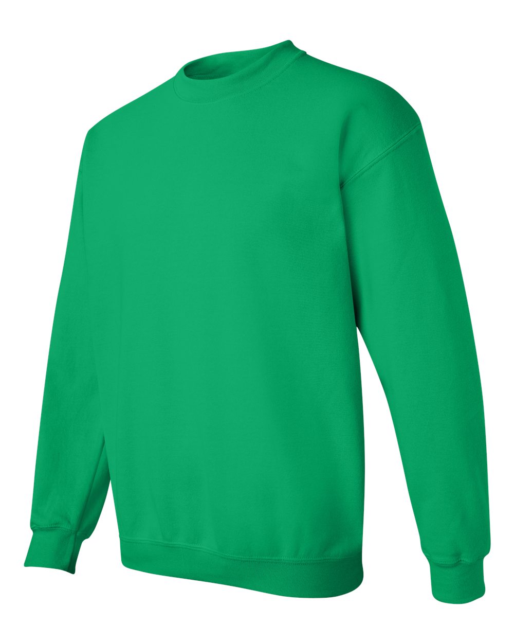 Gildan 18000 Unisex Heavy Blend™ Crewneck Sweatshirt - Irish Green - Side View