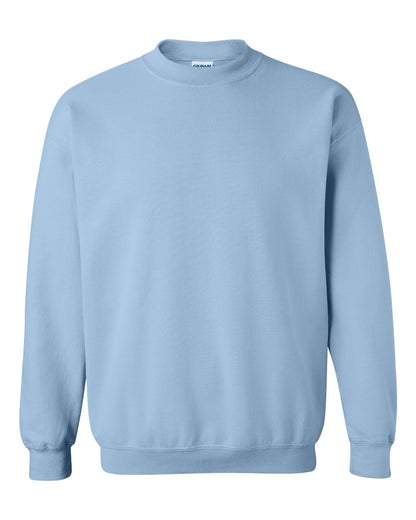 Gildan 18000 Unisex Heavy Blend™ Crewneck Sweatshirt - Light Blue - Front View