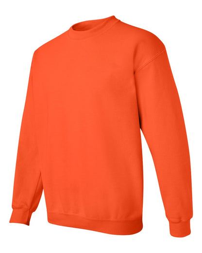 Gildan 18000 Unisex Heavy Blend™ Crewneck Sweatshirt - Orange - Direct Side