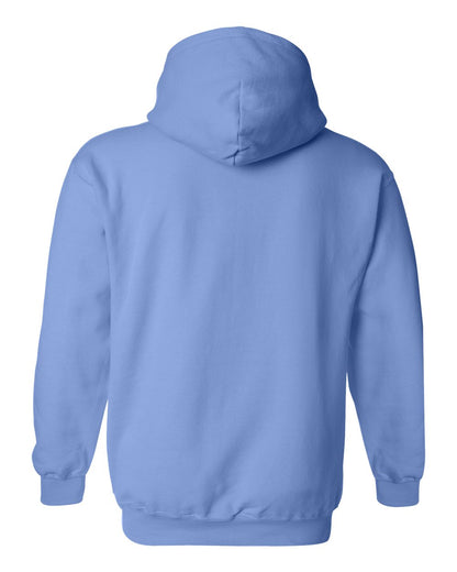 Gildan 18500 Unisex Heavy Blend™ Hooded Sweatshirt - Carolina Blue - Back View