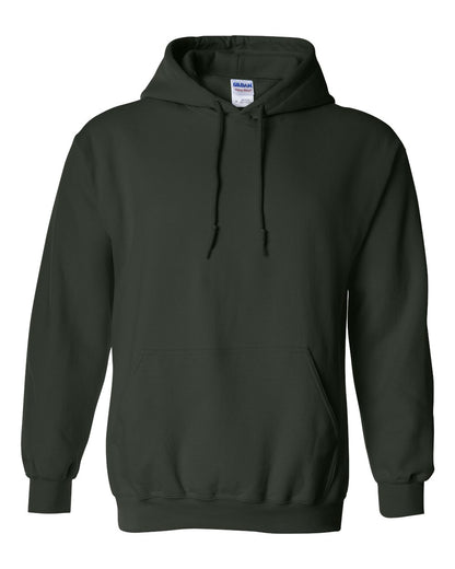 Gildan 18500 Unisex Heavy Blend™ Hooded Sweatshirt - Forest - Front View