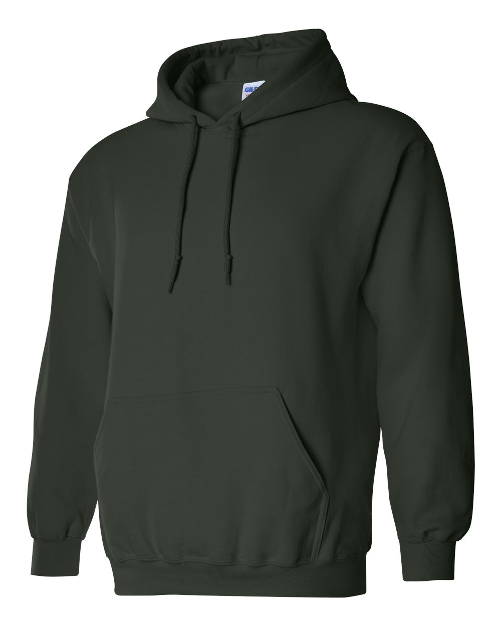 Gildan 18500 Unisex Heavy Blend™ Hooded Sweatshirt - Forest - Side View