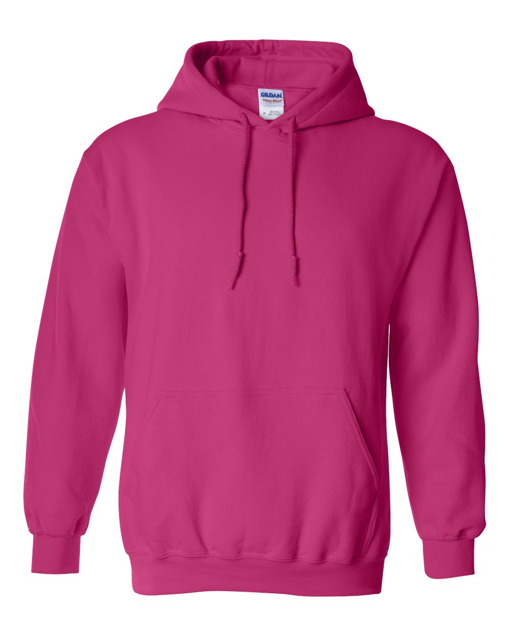 Gildan 18500 Unisex Heavy Blend™ Hooded Sweatshirt - Heliconia - Front View
