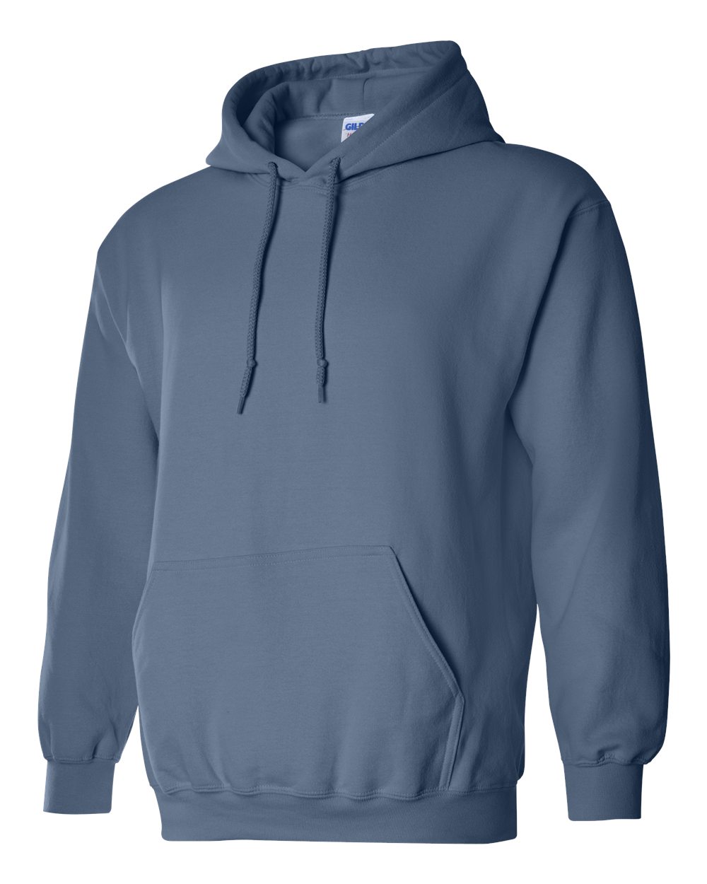 Gildan 18500 Unisex Heavy Blend™ Hooded Sweatshirt - Indigo Blue - Side View
