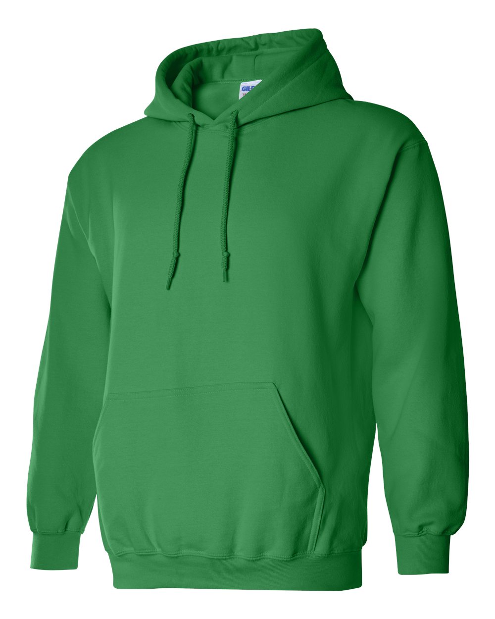 Gildan 18500 Unisex Heavy Blend™ Hooded Sweatshirt - Irish Green - Side View