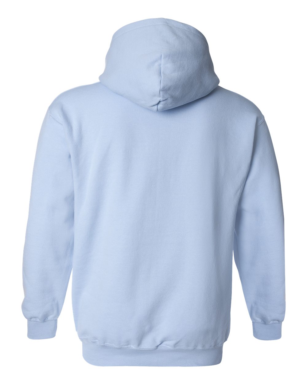 Gildan 18500 Unisex Heavy Blend™ Hooded Sweatshirt - Light Blue - Back View