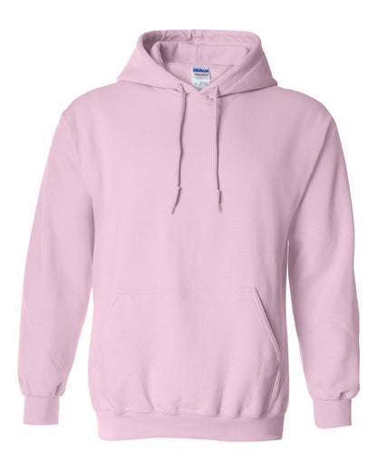 Gildan 18500 Unisex Heavy Blend™ Hooded Sweatshirt - Light Pink - Front View