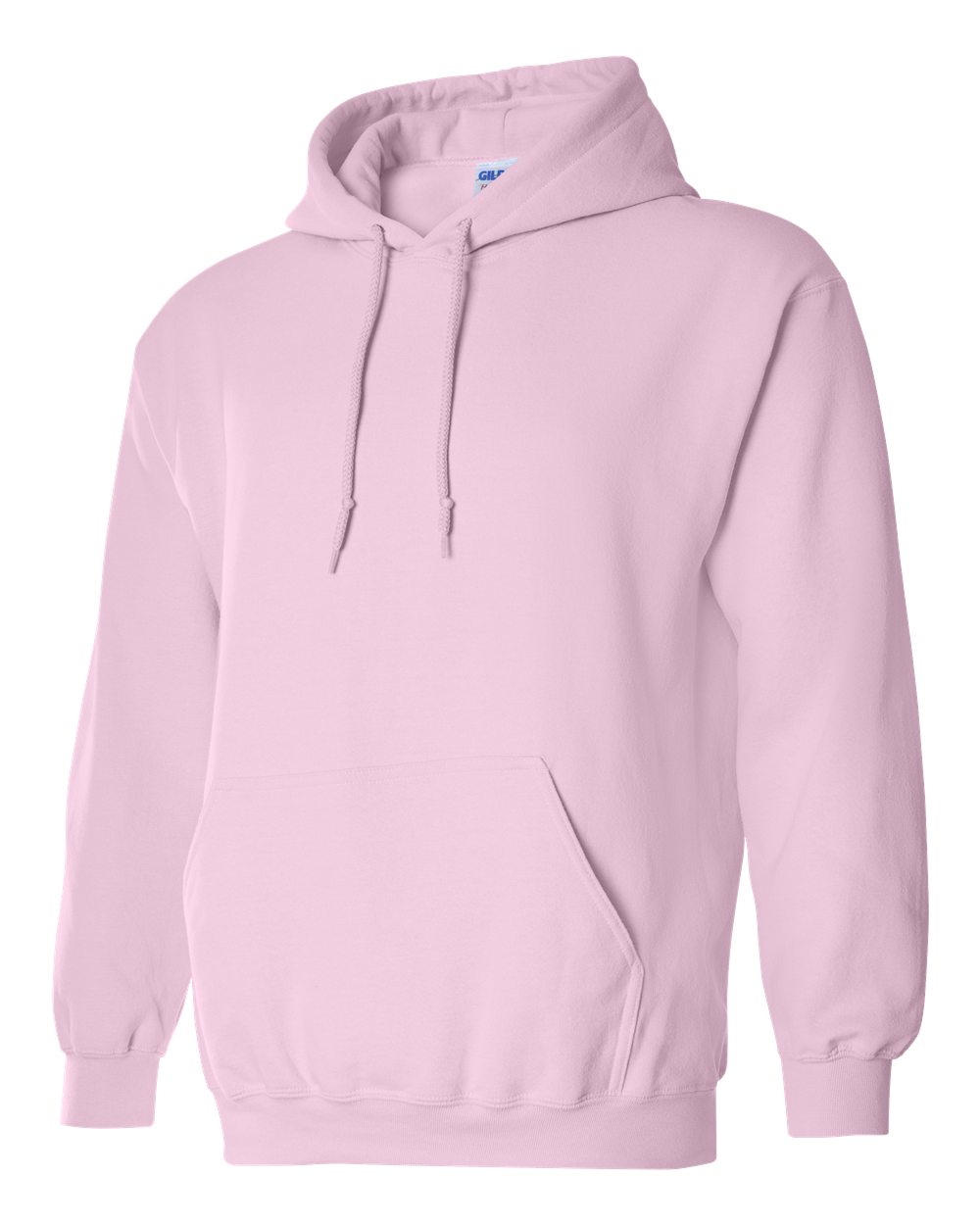 Gildan 18500 Unisex Heavy Blend™ Hooded Sweatshirt - Light Pink - Side View