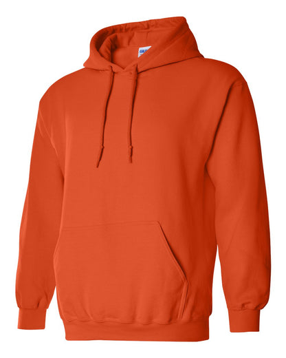 Gildan 18500 Unisex Heavy Blend™ Hooded Sweatshirt - Orange - Side View
