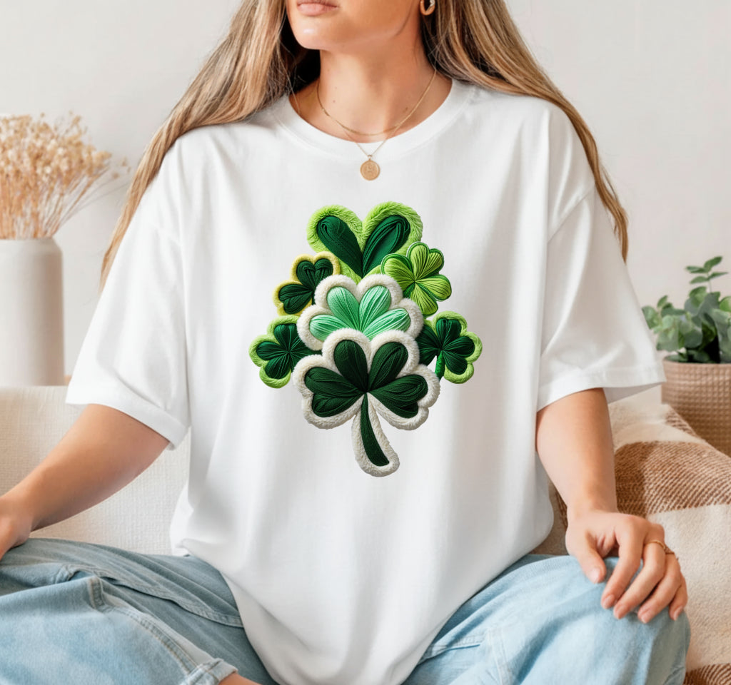 LUCKY. Leprechaun Hat St Patrick's Day DTF Transfer