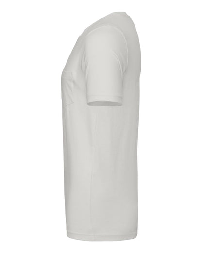 BELLA + CANVAS 3001 Jersey Tee - Silver - Direct Side