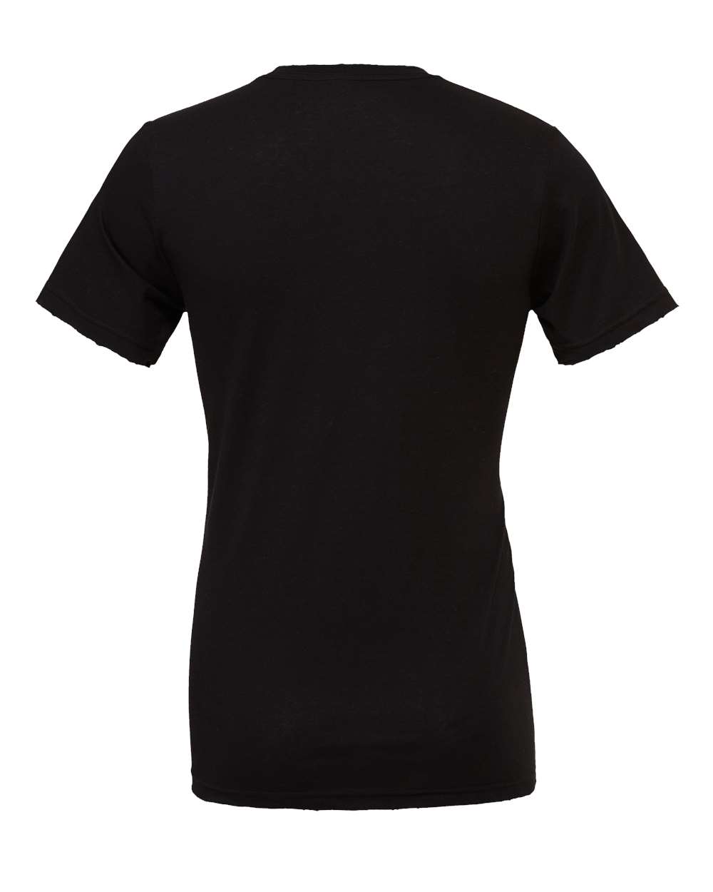 BELLA + CANVAS 3001 Jersey Tee - Black - Back View