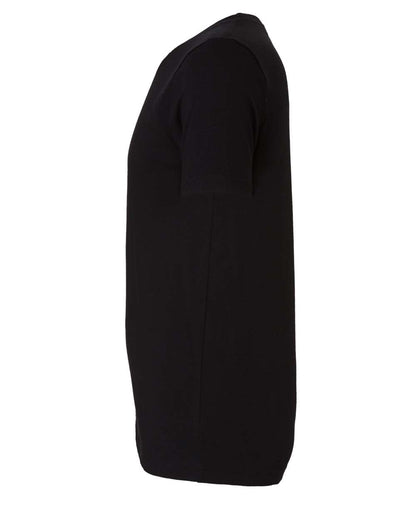 BELLA + CANVAS 3001 Jersey Tee - Black - Direct Side