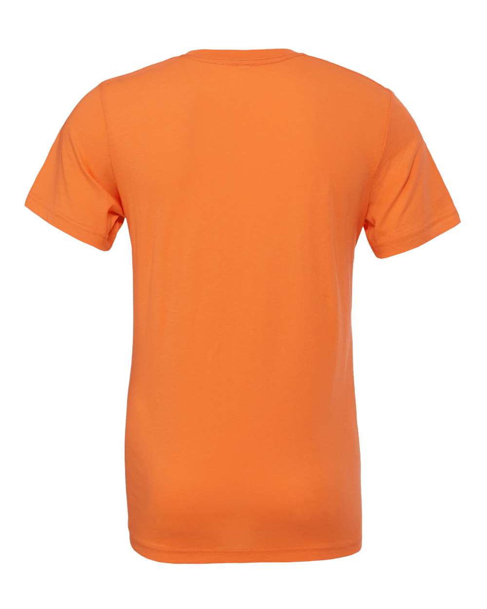 BELLA + CANVAS 3001 Jersey Tee - Burnt Orange - Back View