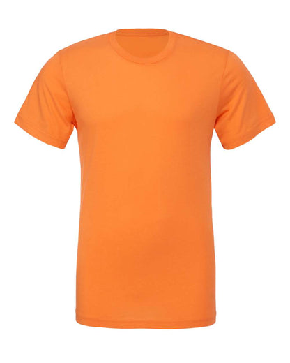 BELLA + CANVAS 3001 Jersey Tee - Burnt Orange - Front View