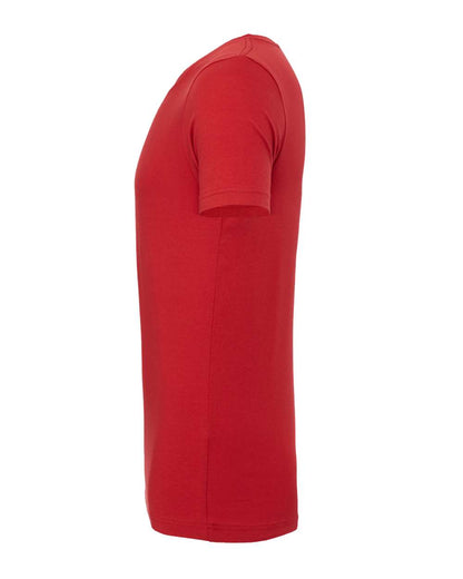 BELLA + CANVAS 3001 Jersey Tee - Canvas Red - Direct Side